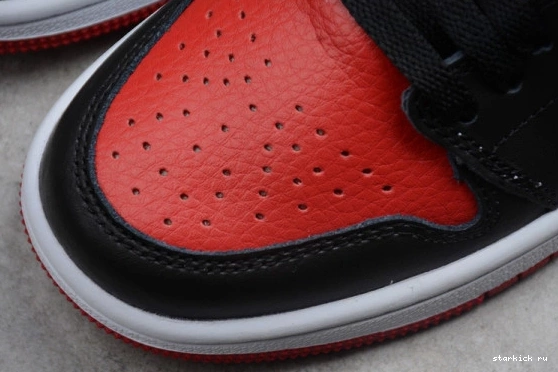 Kids High Retro 1 Kid OG Air 001 555088 Jordan Banned 001  555088 Bred  Red Black 1020